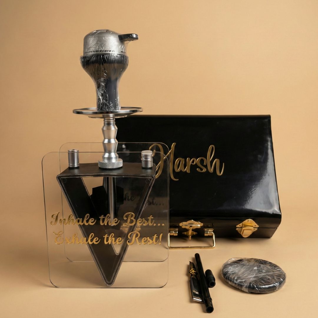 Hookah pot with case
